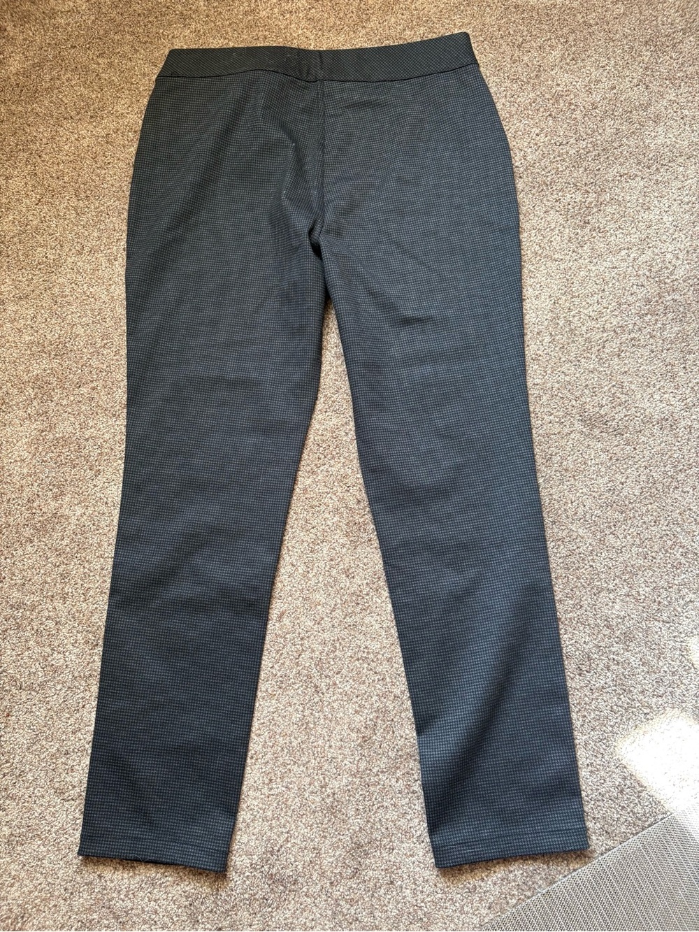 Women’s Dress Pants in Dark Charcoal - Two Different Patterns